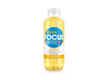 Focuswater Pinapple & Mango EW, Active 50cl x12