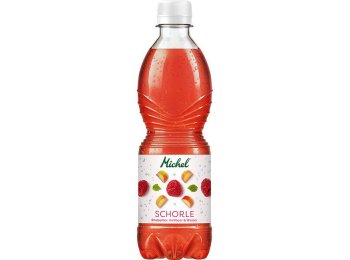 Michel Schorle Rhabarber Himbeer PET EW 50cl 24x