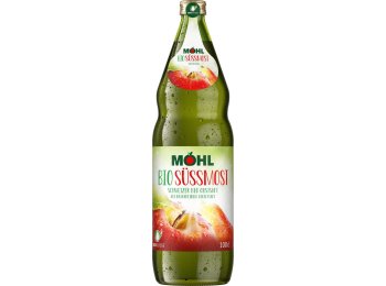 Möhl Steinkrügler Süssmost, Trüb 100cl x12
