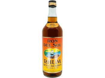 Ron del Sol Rum des Caraibes 100cl