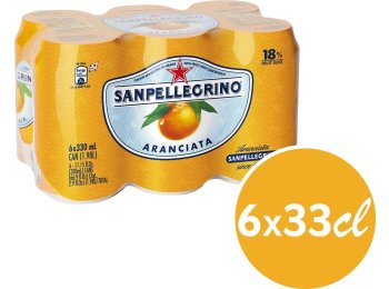 San Pellegrino Aranciata Dolce, Dose 33cl x24