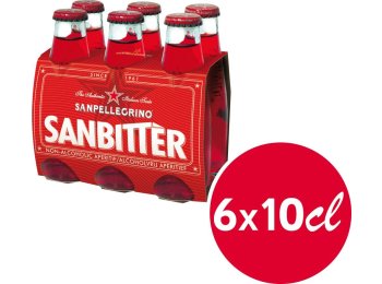 San Pellegrino Sanbitter Rot, Rosso 32er Karton 9cl x32