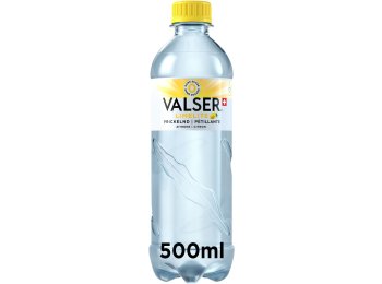 Valser Prickelnd Zitrone, PET EW Six Pack 50cl x24