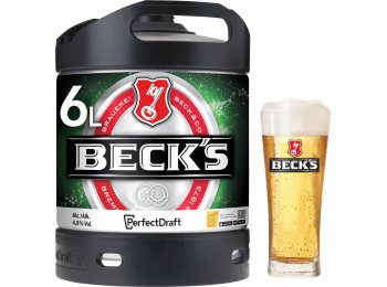 Beck's Pils Perfect Draft 6 lt 600cl
