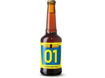 bier paul 01 Spezial hell MW 33cl x20
