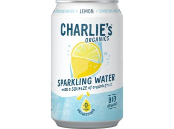 CHARLIE'S Natural Soda, Lemon, Lime & Mint Dose 33cl x24