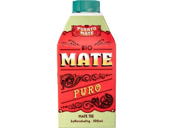 Puerto Mate Puro Bio, Tetra 50cl x8