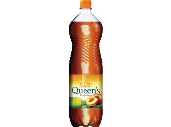 Queen's Ice Tea Peach PET EW, Six Pack 150cl x6