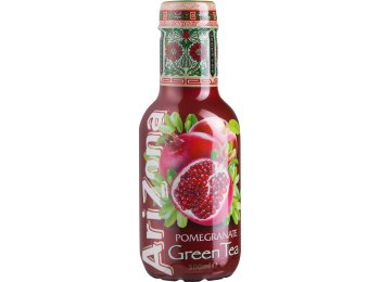 AriZona Green Tea Pomegrante, PET EW 50cl x6